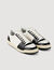 Niedrige Sneakers aus Leder