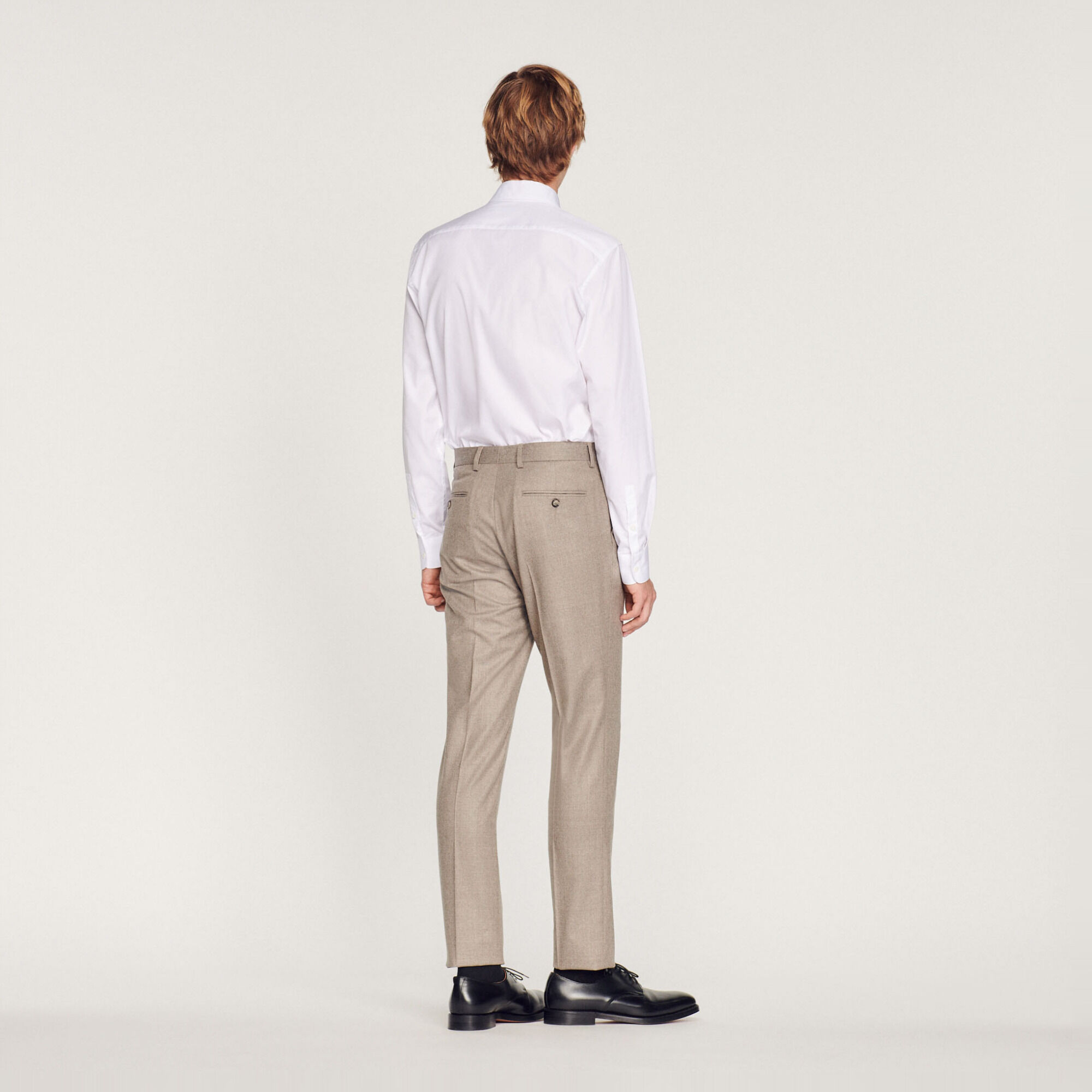 Anzughose aus Flanell