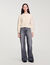 Kurzer Cardigan aus flauschigem Strick