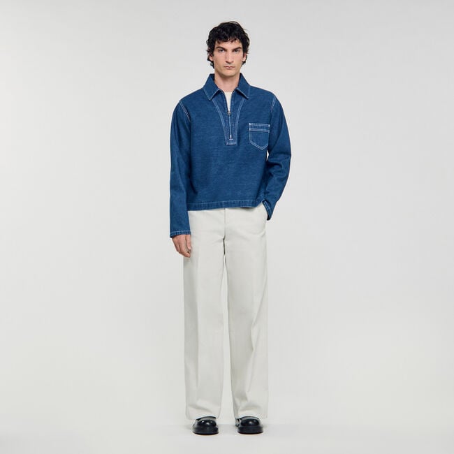 Tunika aus Denim