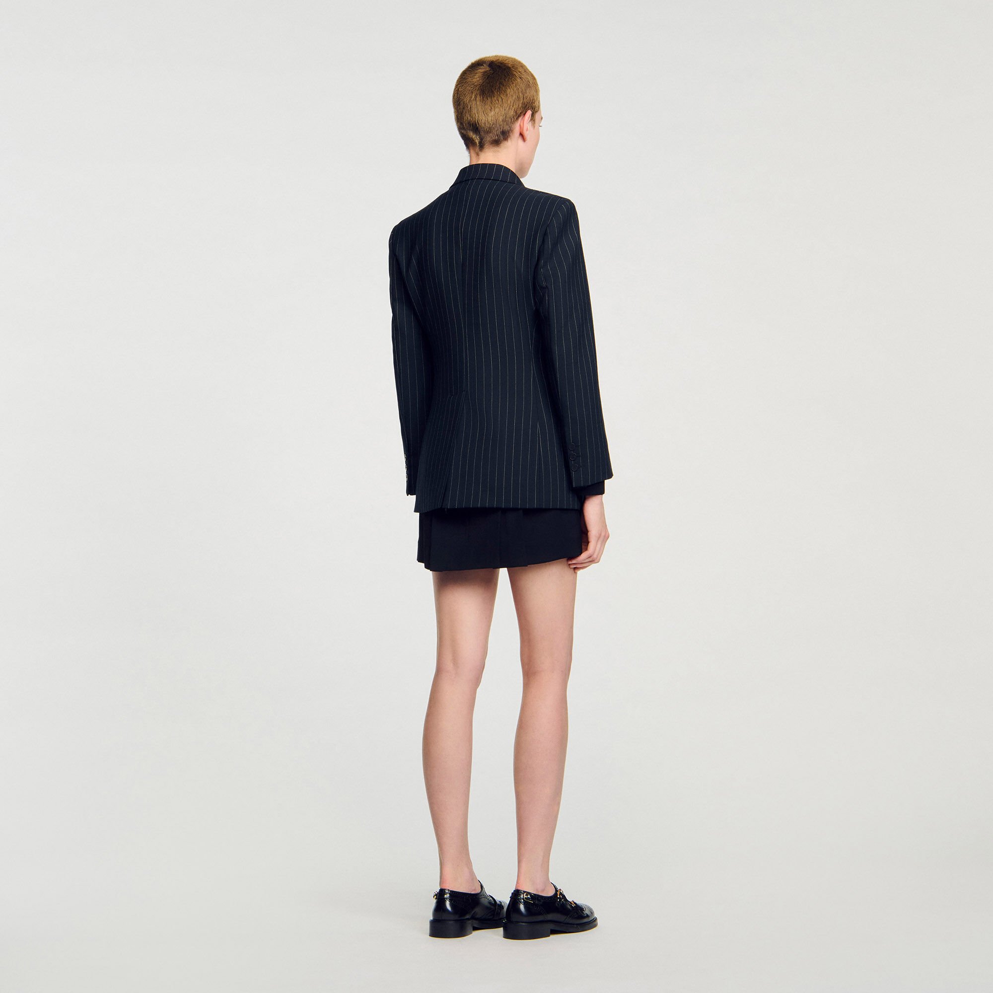 Gestreifter Blazer