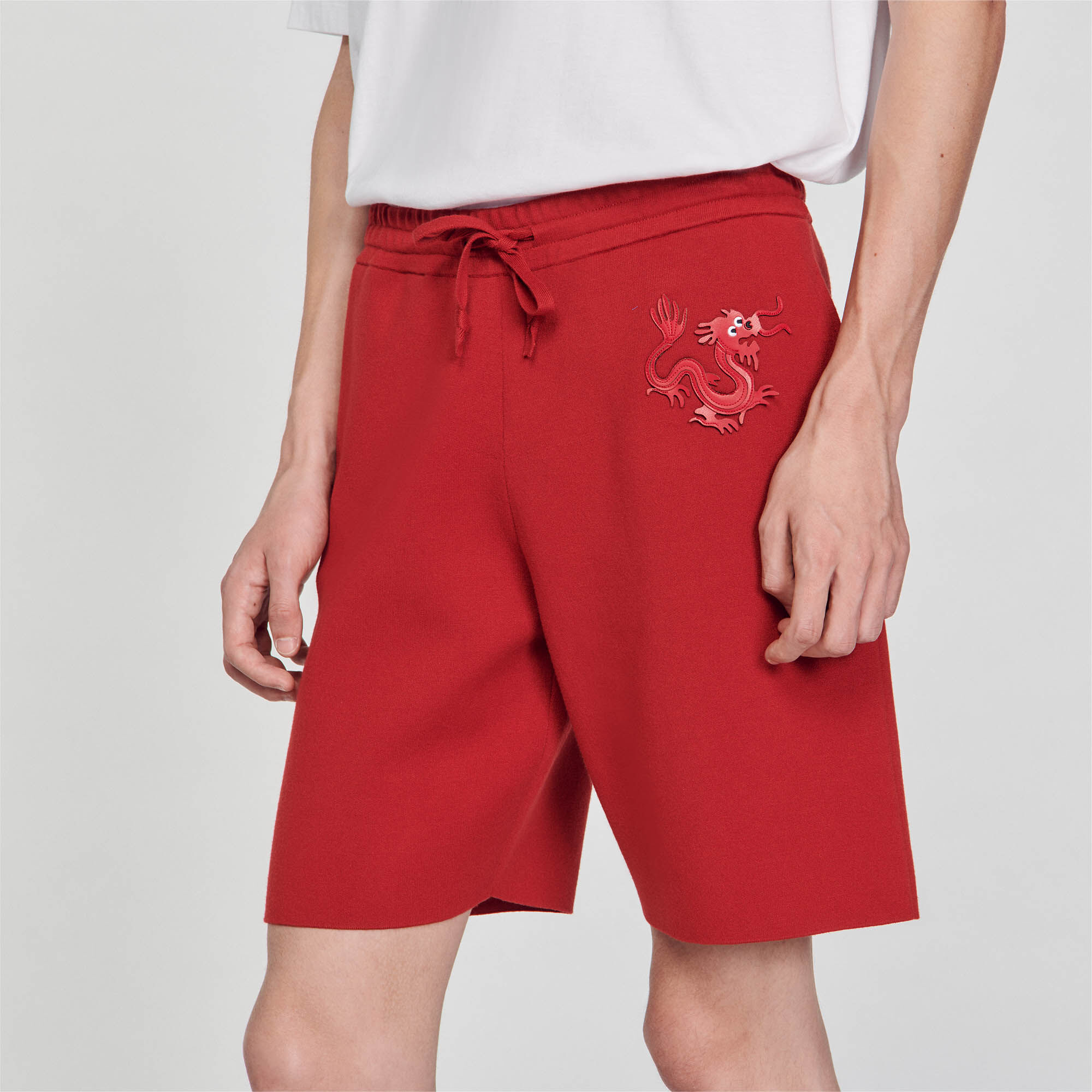 Shorts mit Drachen