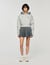 Sweatshirt-Blouson mit Kapuze