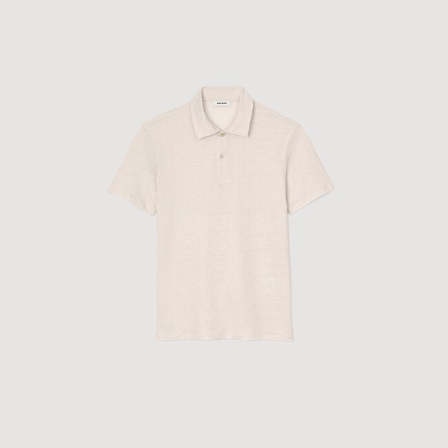 Poloshirt aus Leinen