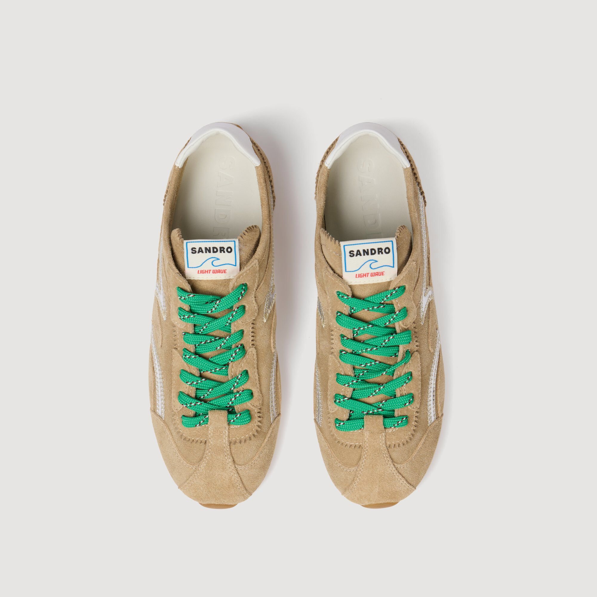 Sneaker Light Wave aus Veloursleder