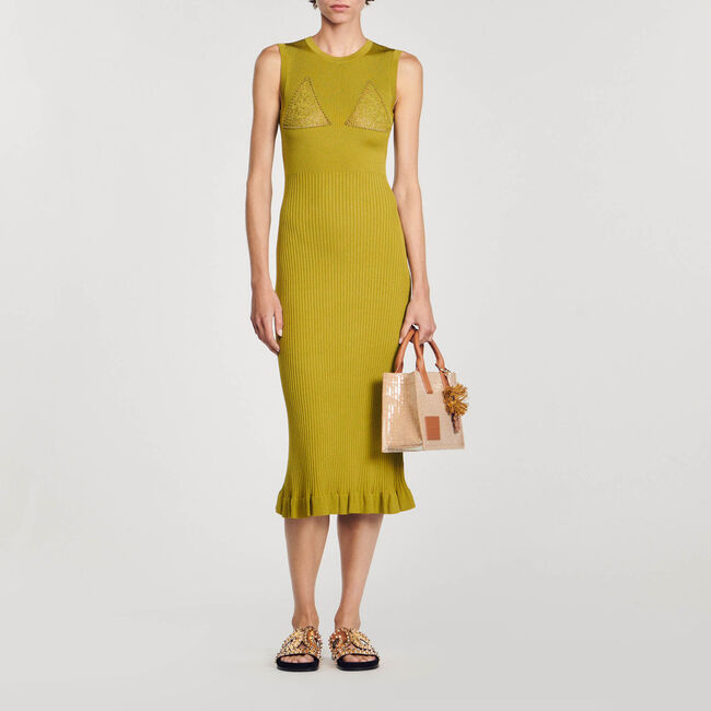 Midikleid aus Strick