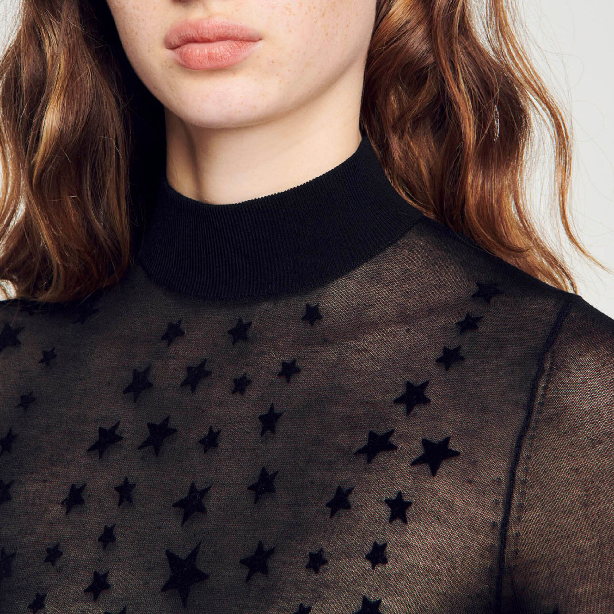 Pullover mit Sternmotiv