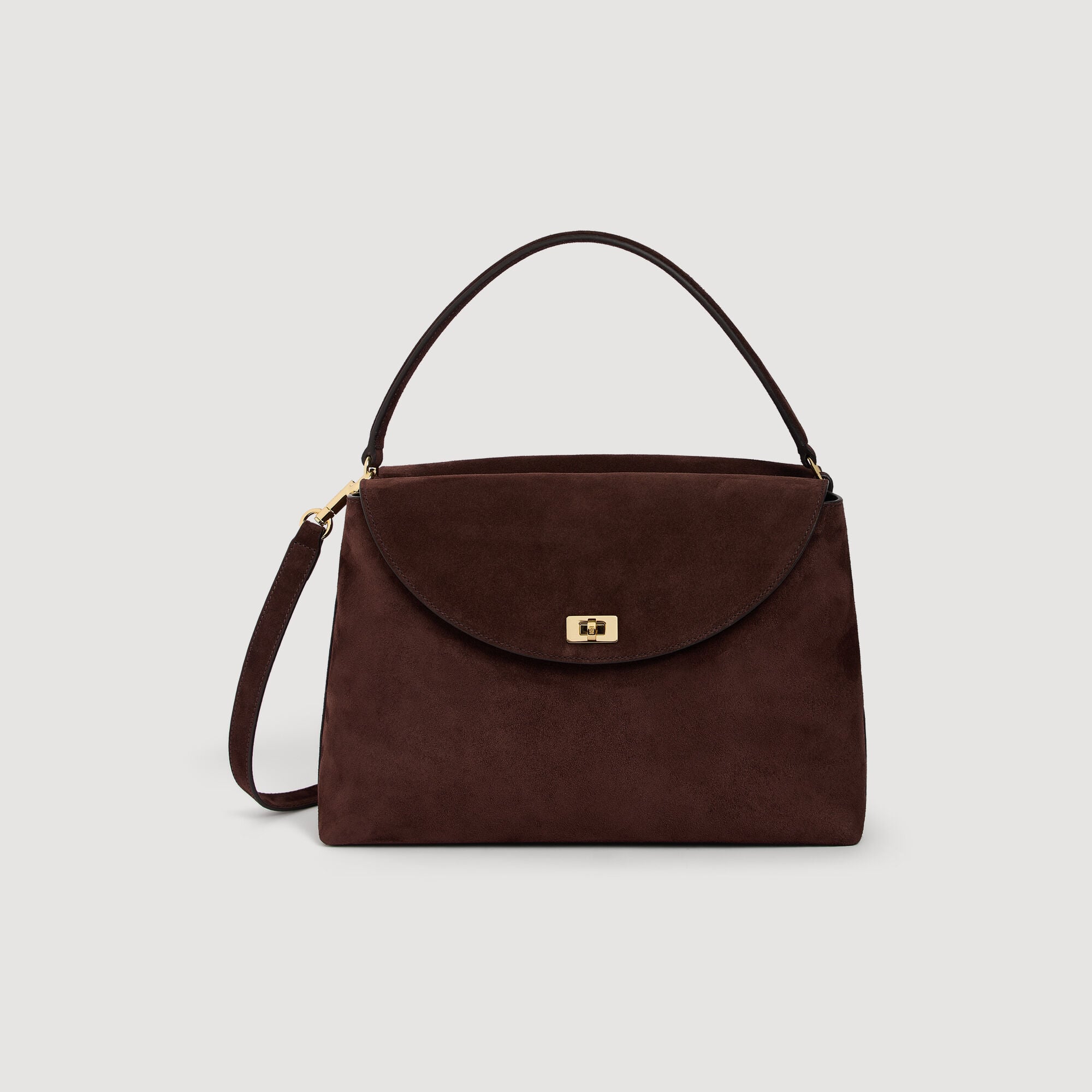 Tasche aus Veloursleder