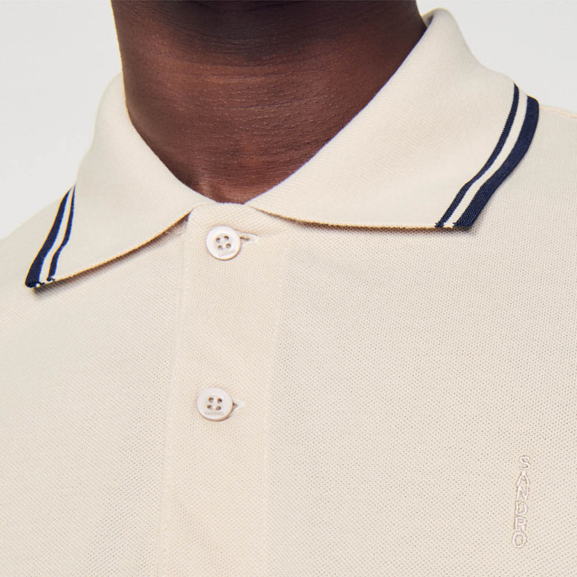 Poloshirt aus Piqué-Baumwolle