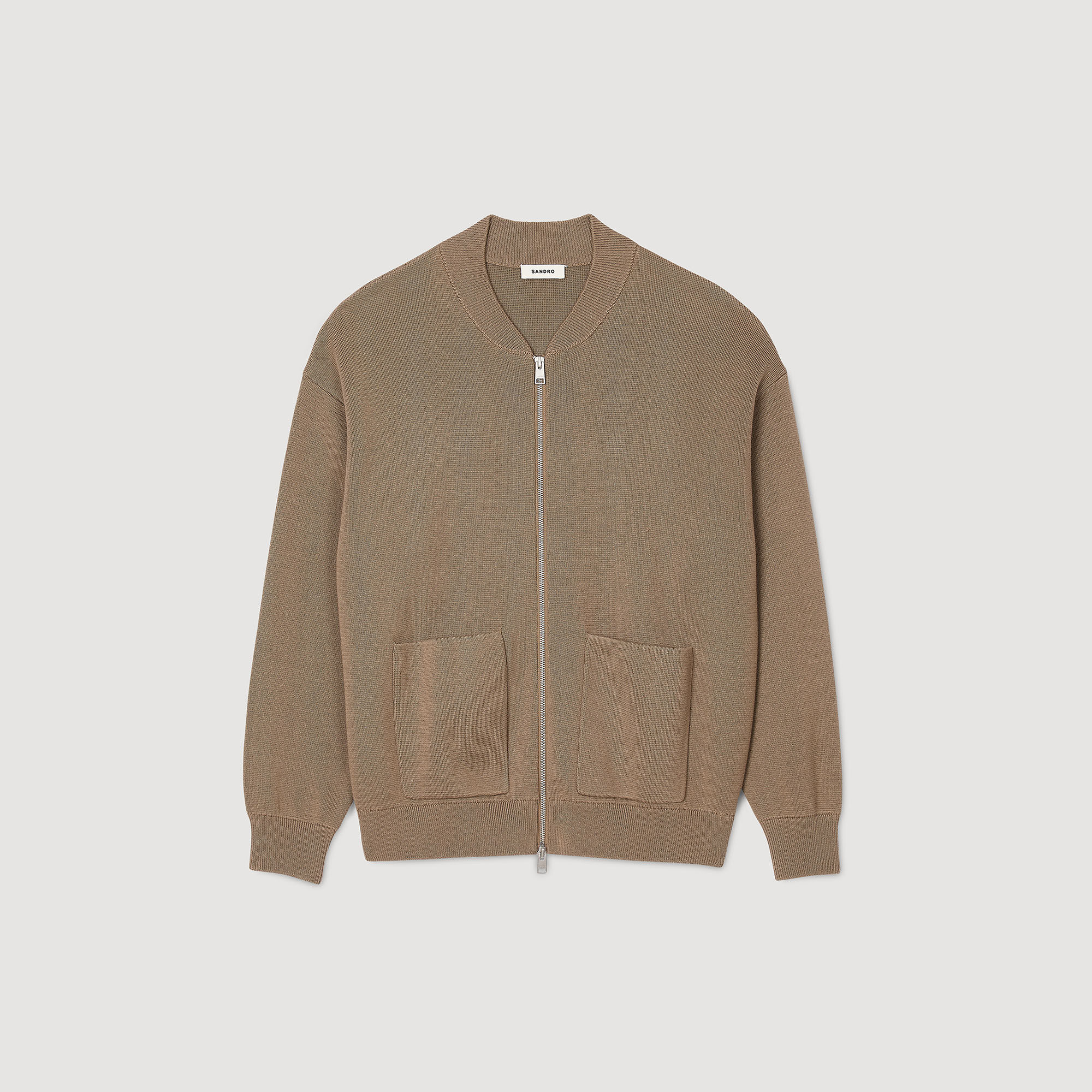 Strickblouson