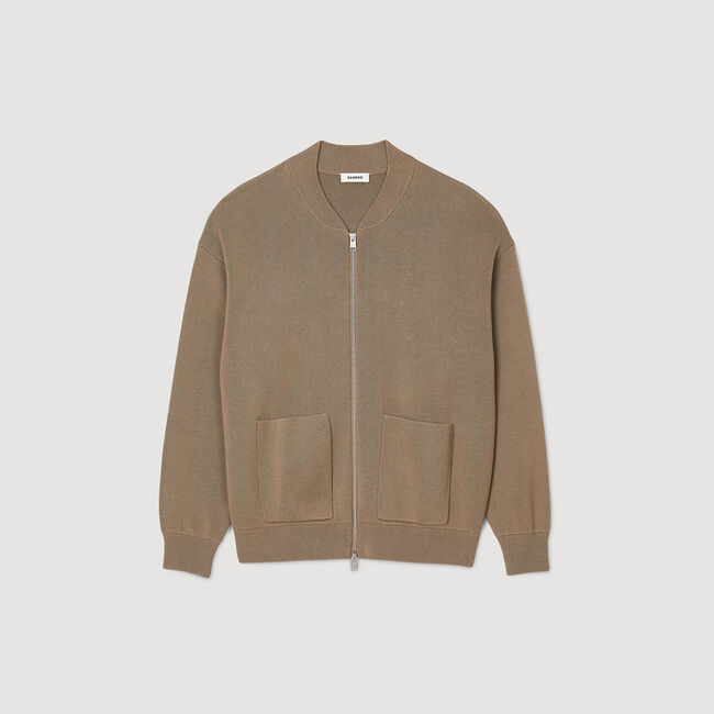 Strickblouson
