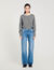 Jeans mit Panzerkettendetail