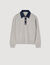 Pullover mit Kragen aus Jeansstoff