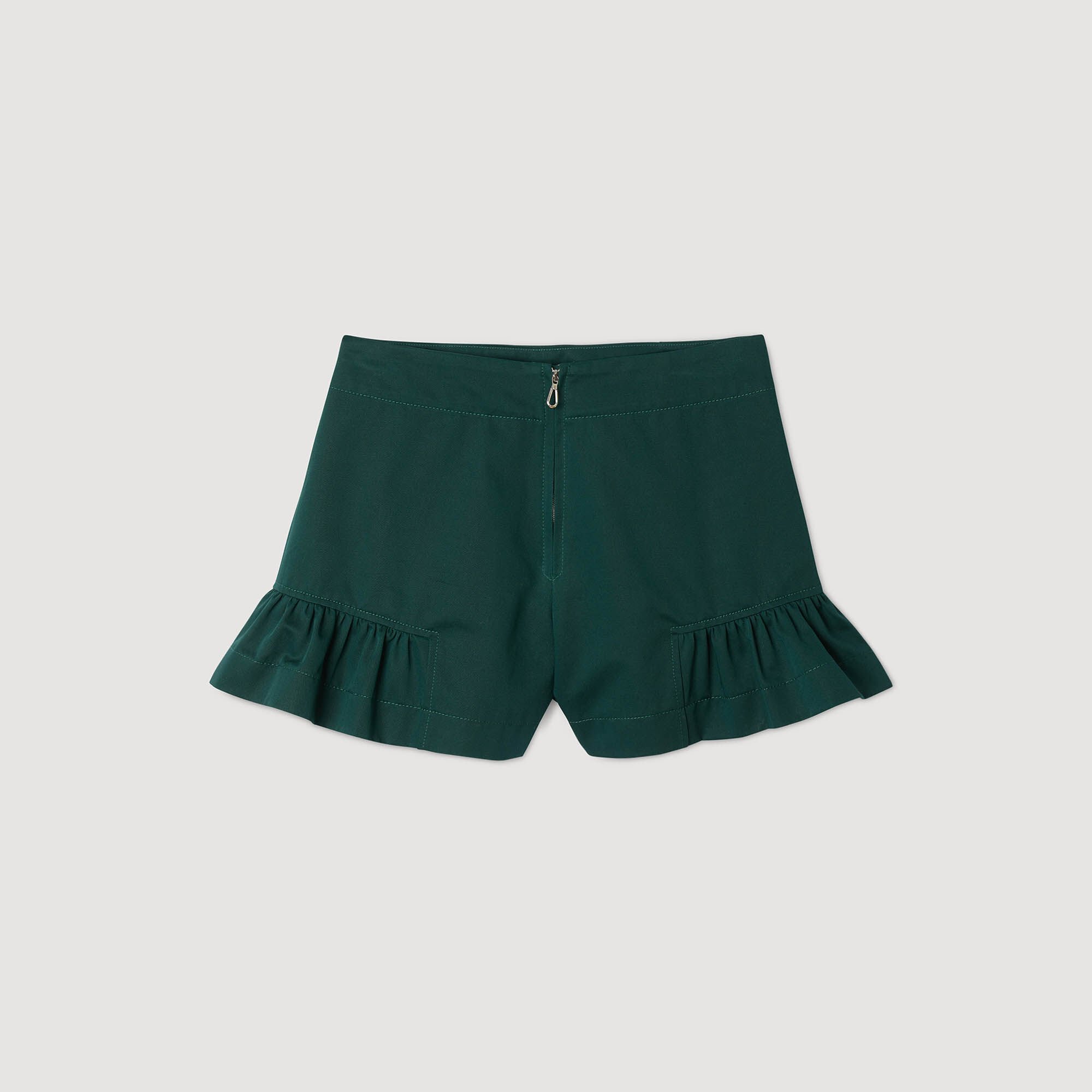 Shorts mit Volants