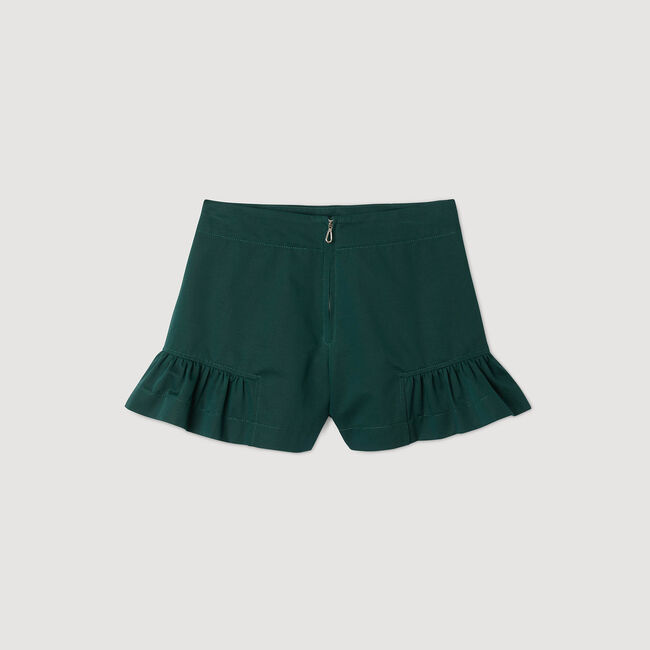 Shorts mit Volants