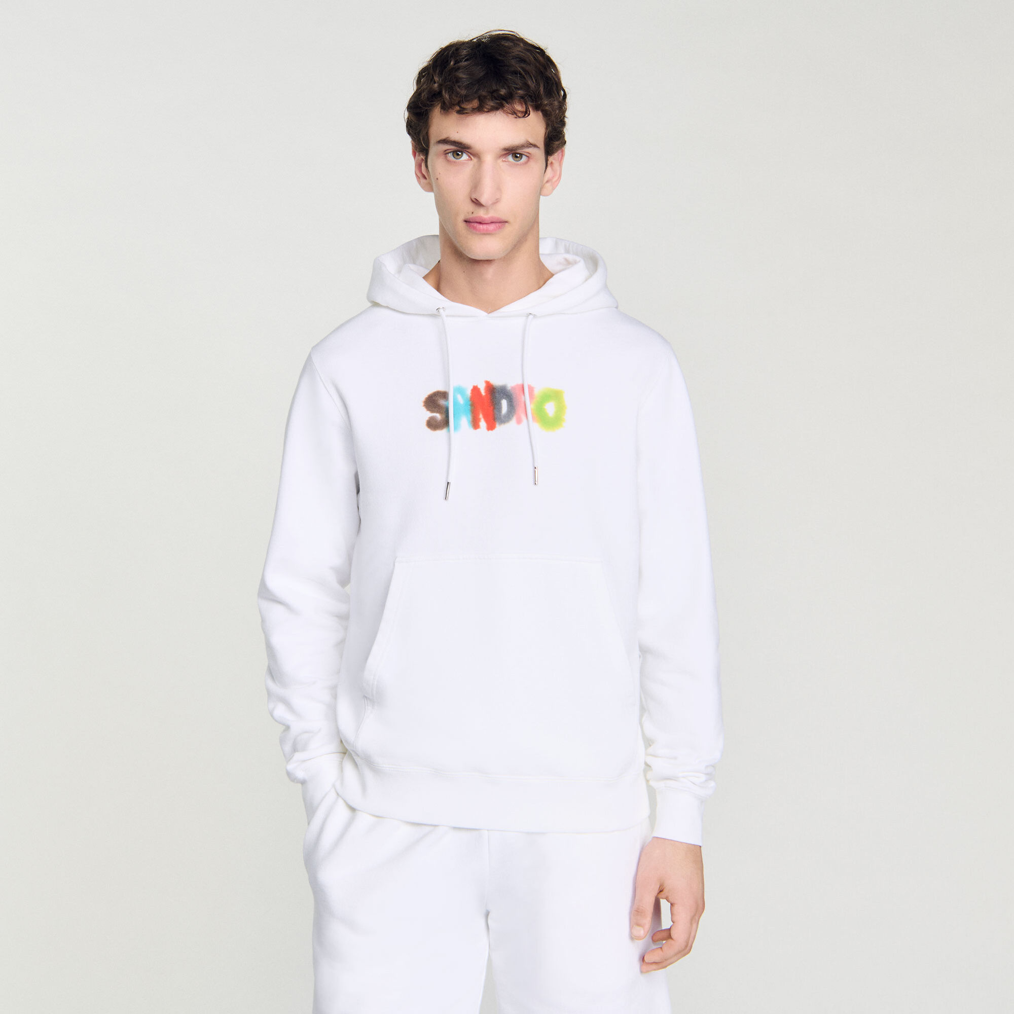Kapuzenhoodie mit „Wild Animals“-Print