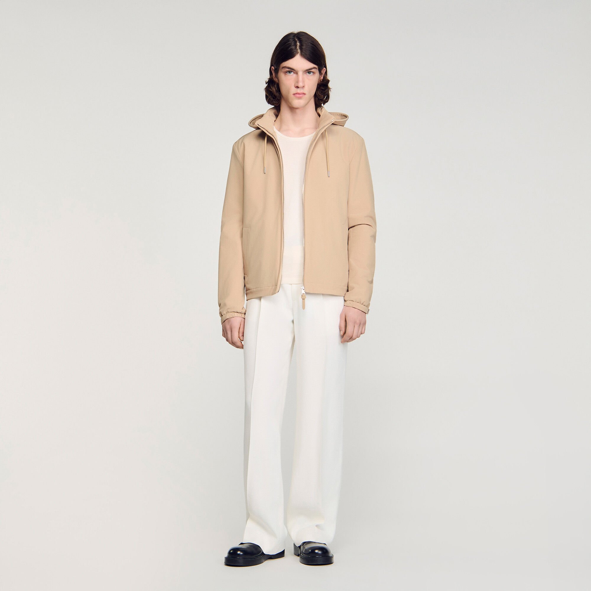 Kapuzenjacke mit Rei&szlig;verschluss