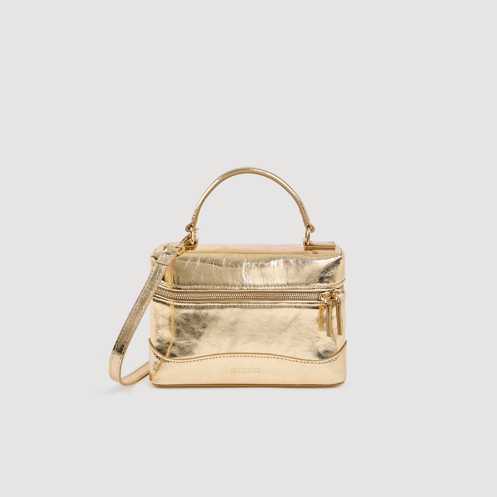 Tasche Tangolino aus Metallic-Leder