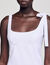 Kurzes Kleid aus Materialmix