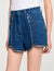 Jeansshorts mit Strass