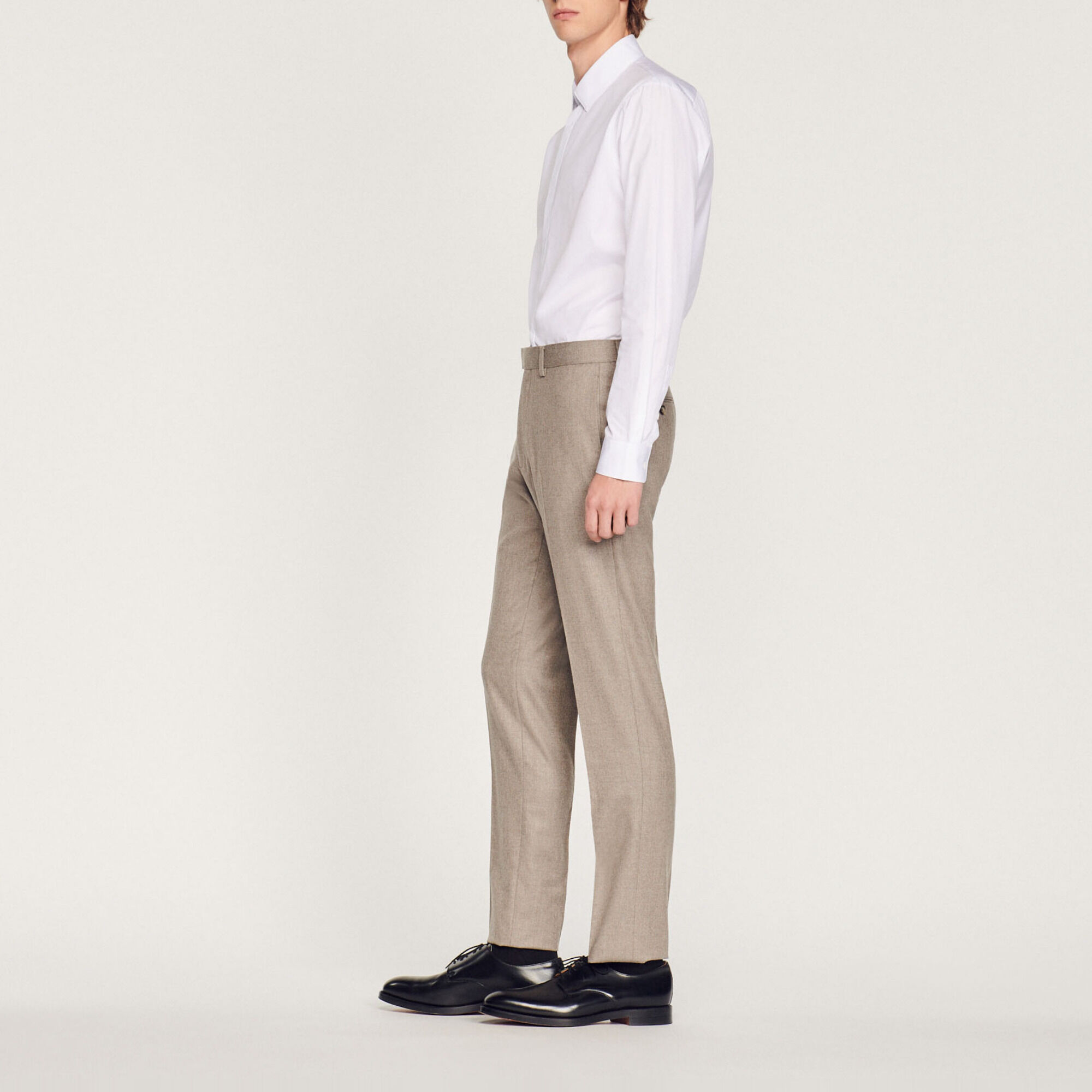 Anzughose aus Flanell