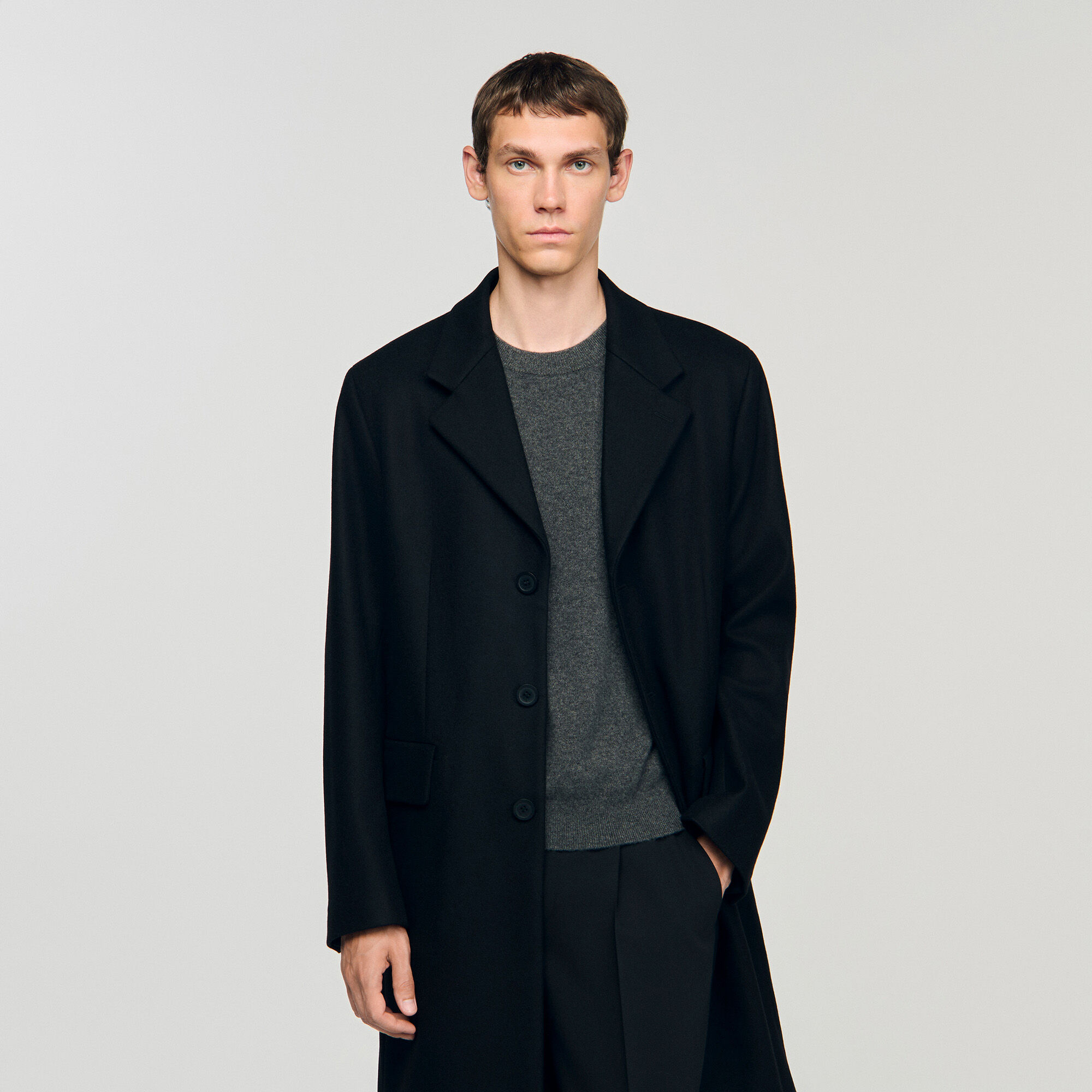 Woll- und Kaschmirmantel