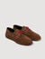 Segelschuhe aus Veloursleder
