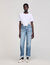 Kurzes T-Shirt mit Strass-Verzierung