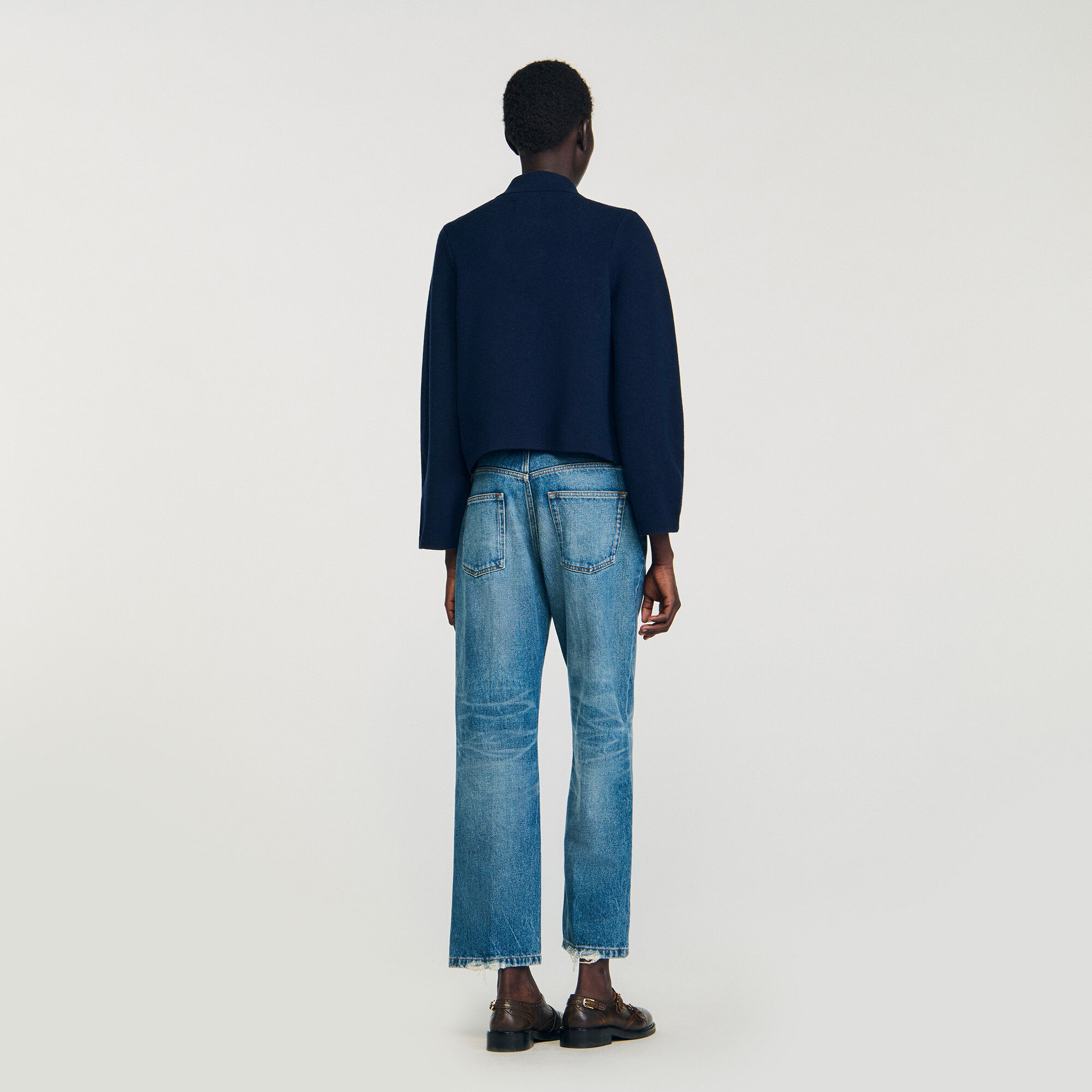 Cardigan mit doppelter Knopfleiste