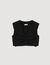 Kurzes Satin-Top