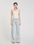 Jeans mit Strassstreifen