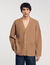 Oversize-Cardigan mit Rippenmuster