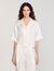 Kurzes Hemd mit Jacquard-Bloem