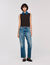 Strickpullover mit Denim