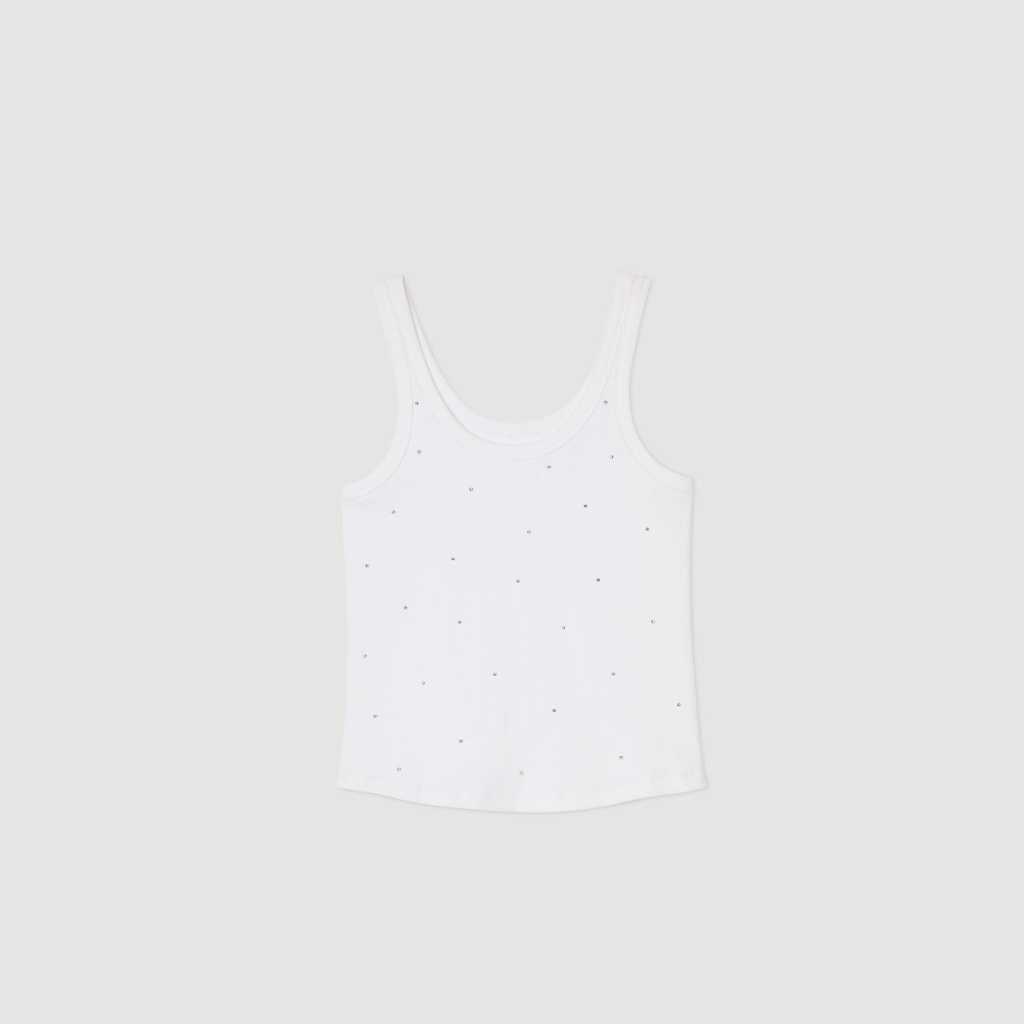 Tanktop mit Strass