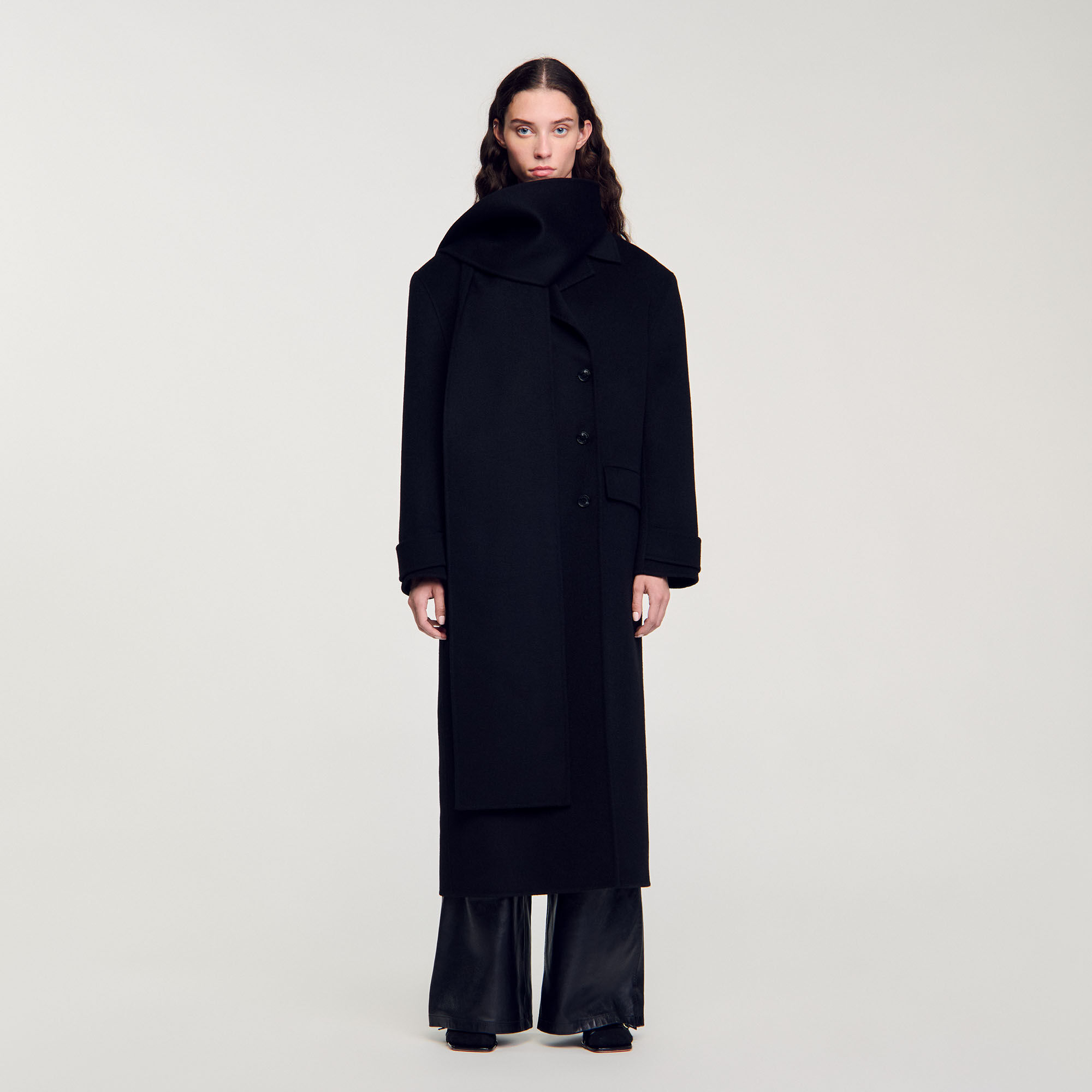 Sandro coat hotsell