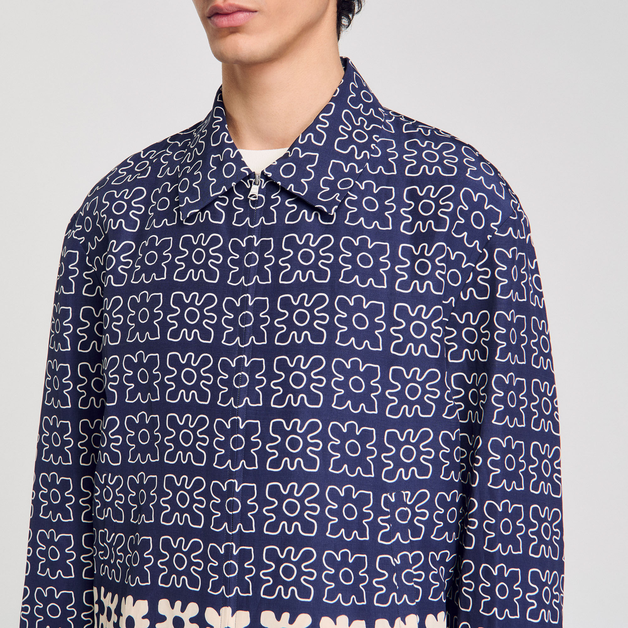Blouson mit Blumenprint