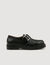 Derby-Schuhe aus glasiertem Leder