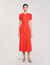 Langes Strickkleid