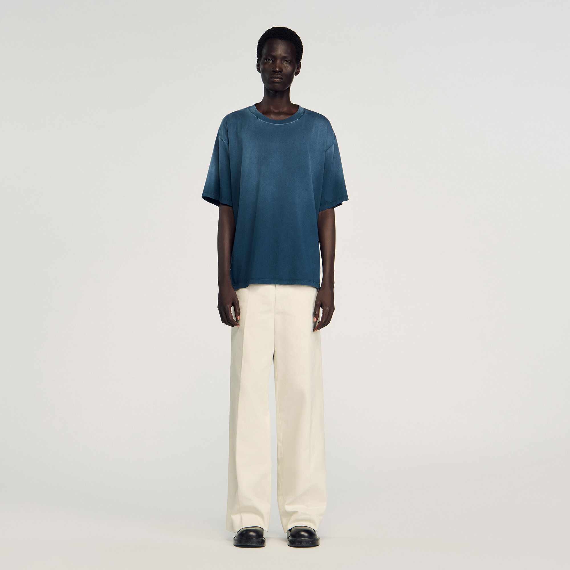 Oversize-T-Shirt aus Baumwolle
