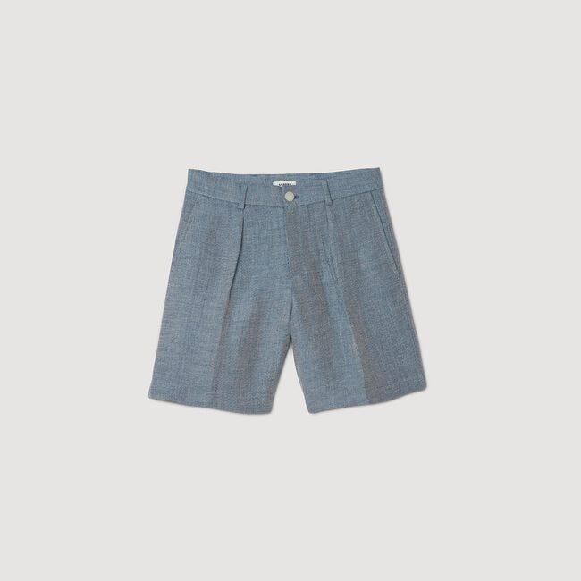 Shorts mit Falte