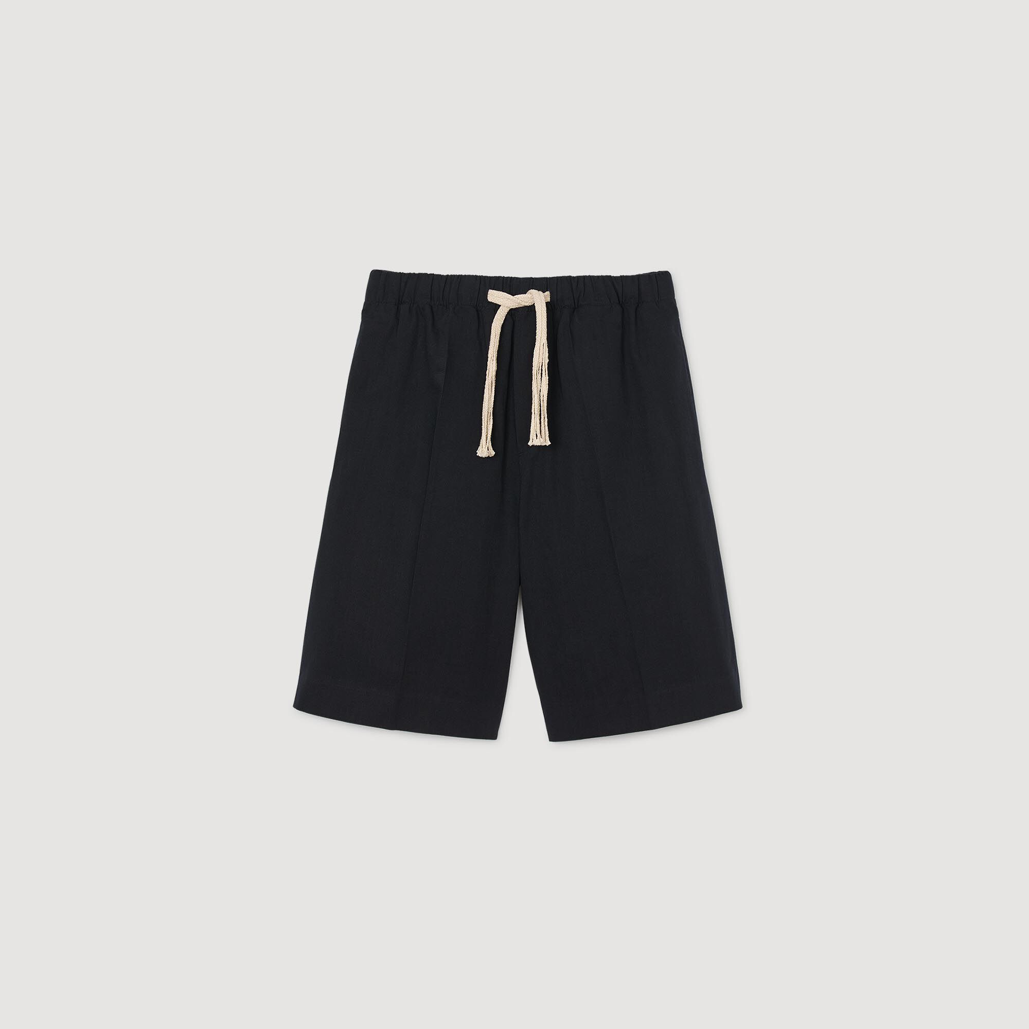 Baumwollshort mit elastischem Bund