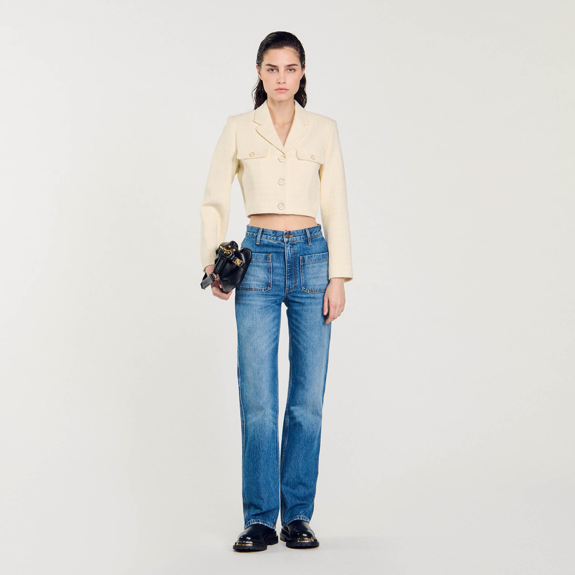 Tweed Jacken fur Damen Sandro Paris