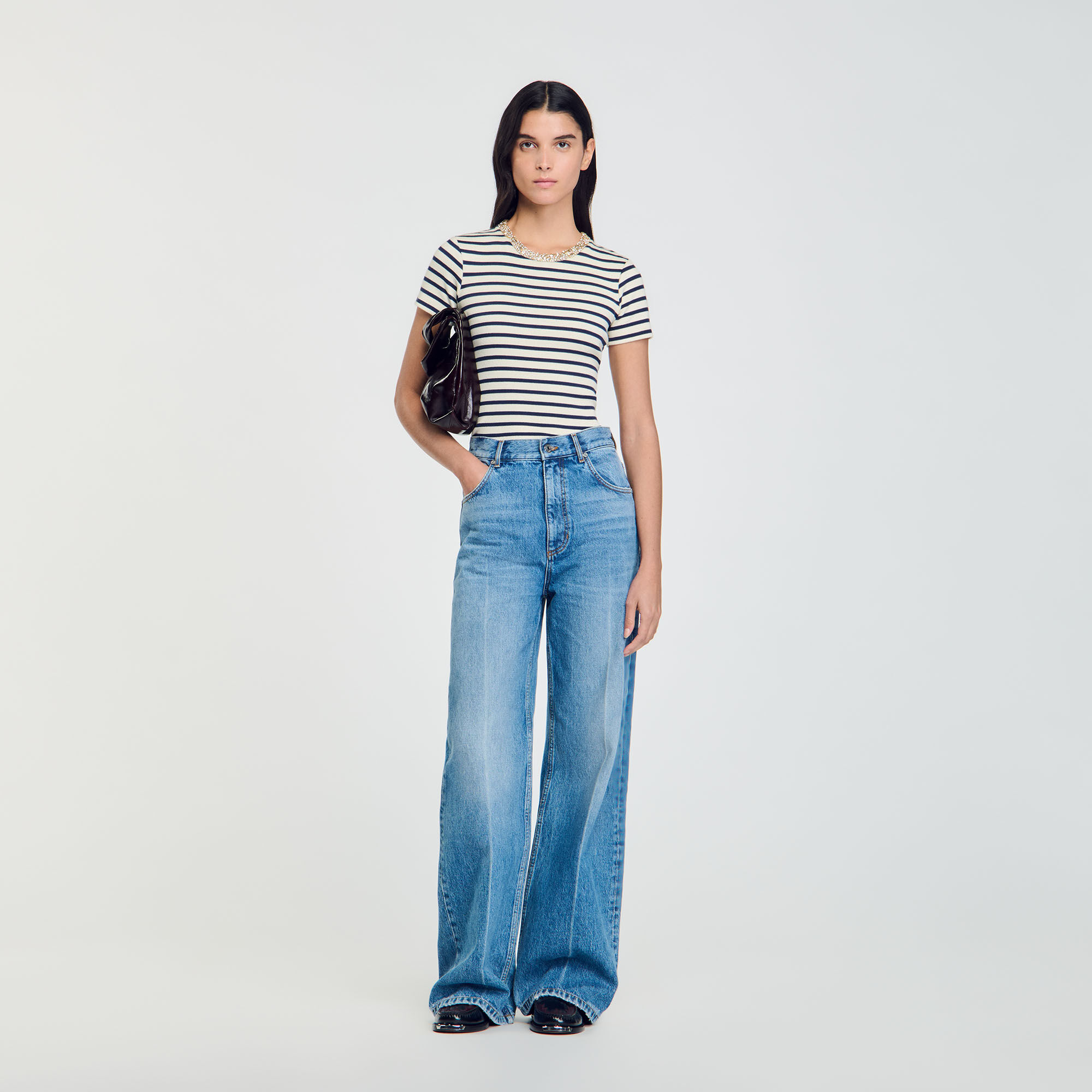 Sandro tops sale outlet