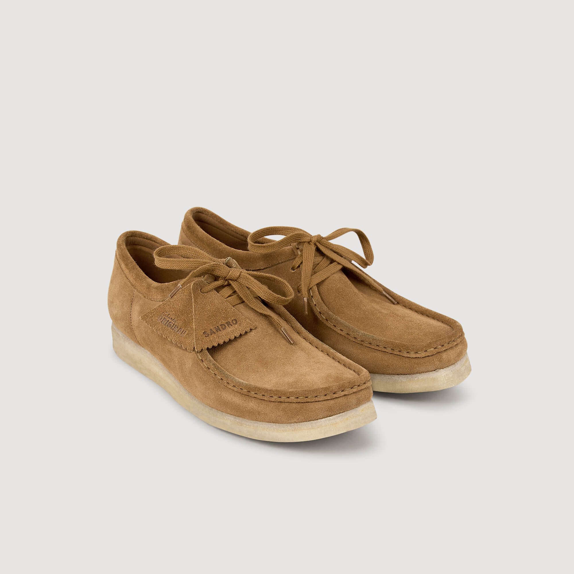 Derbys Wallabee™ aus Kalbsveloursleder