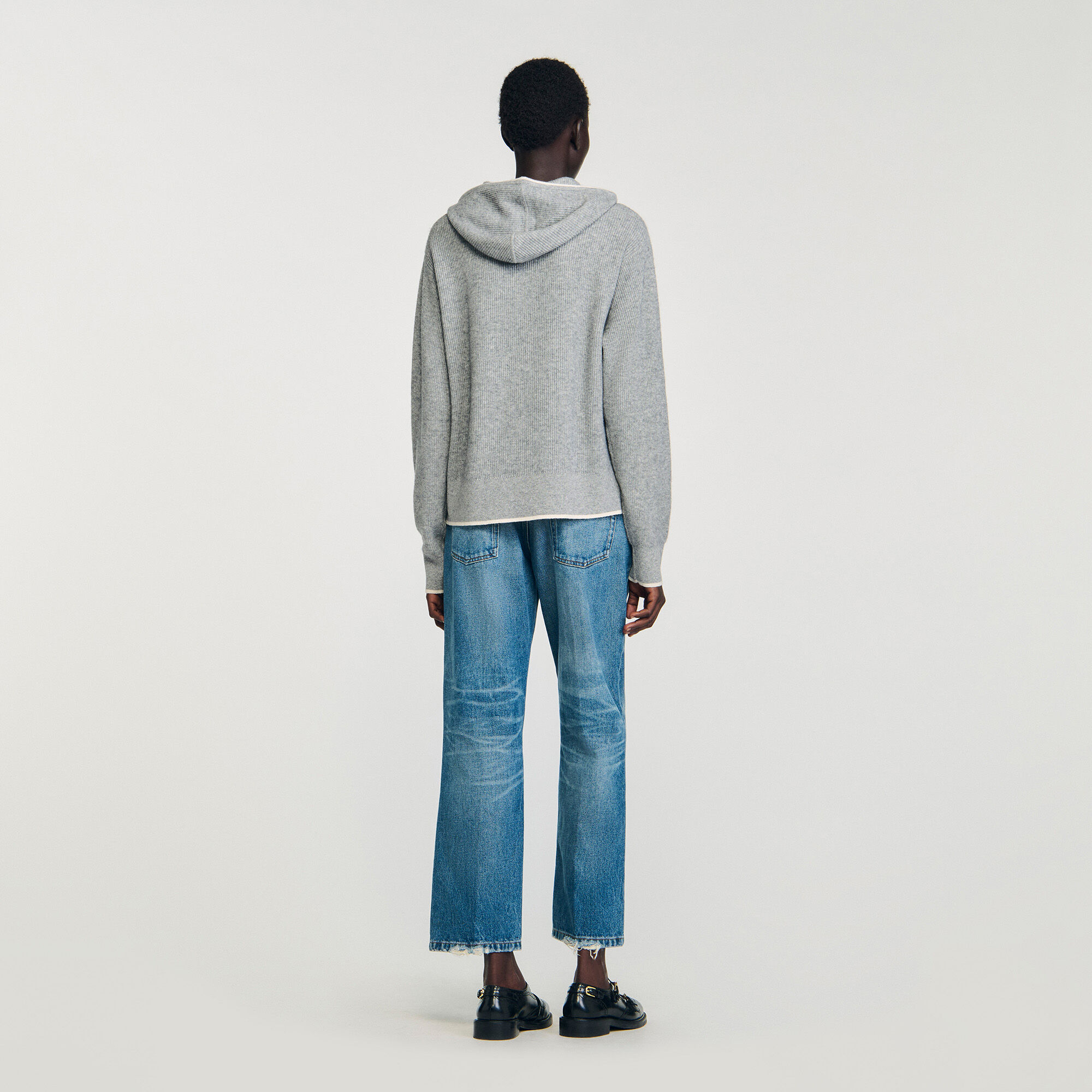 Cardigan mit Kapuze