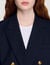 Blazer mit feinen Streifen