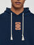 Sweatshirt mit Leder-Patch