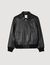 Jacke aus Glattleder