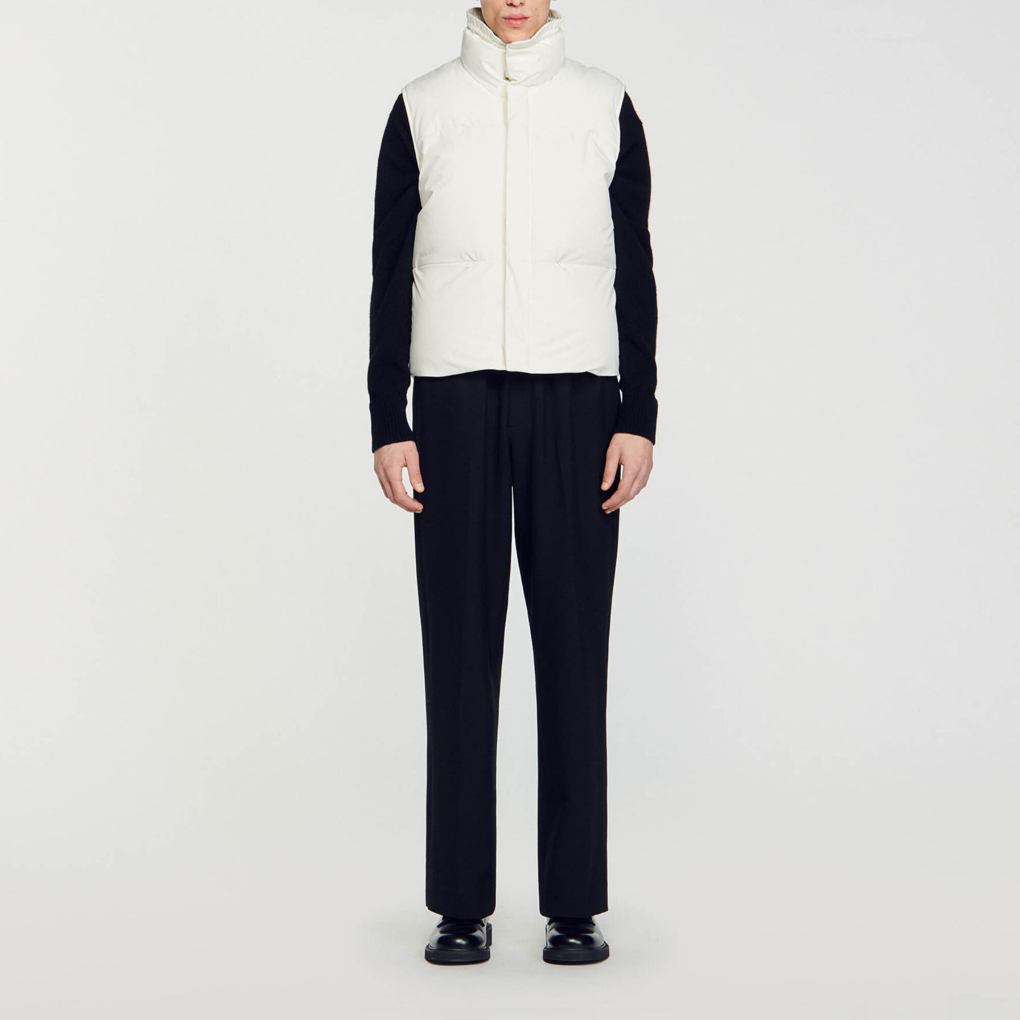 Ärmellose Steppjacke